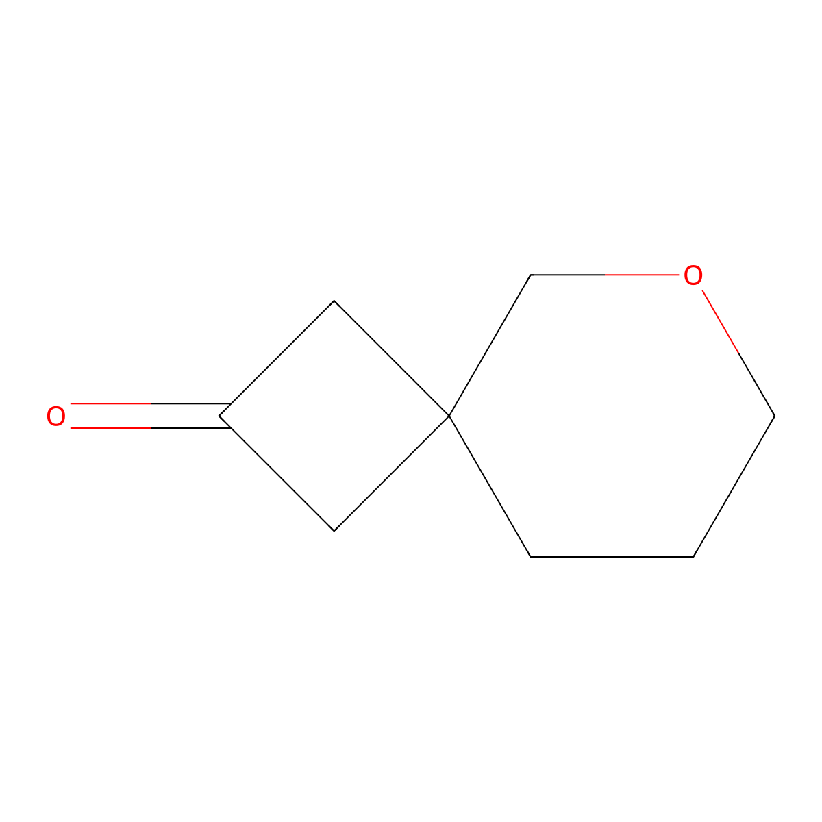 6-Oxaspiro[3.5]nonan-2-one molecular structure, CAS 2386846-79-1