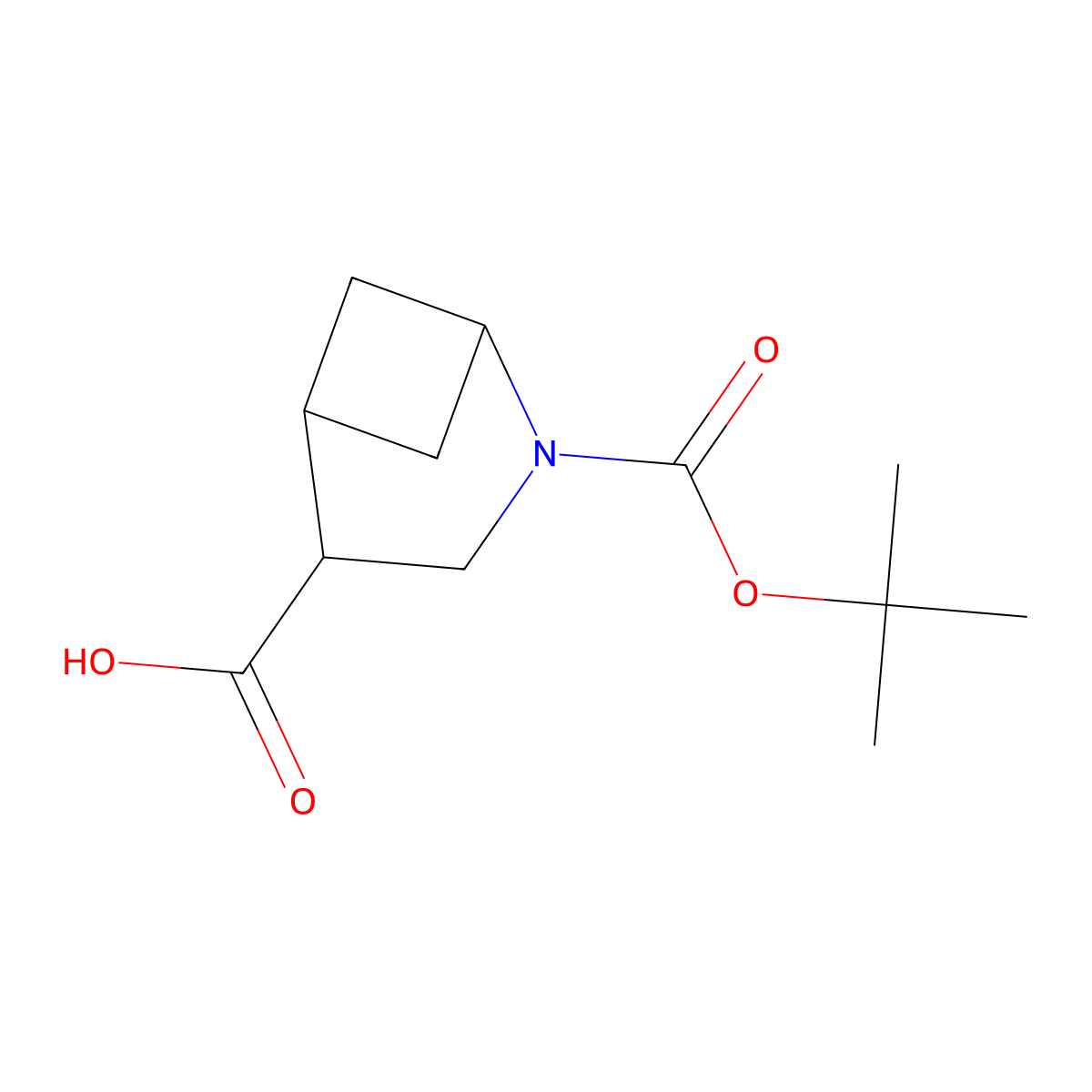 2-[(Tert-butoxy)carbonyl]-2-azabicyclo[3.1.1]heptane-4-carboxylic acid molecular structure, CAS 2386978-43-2