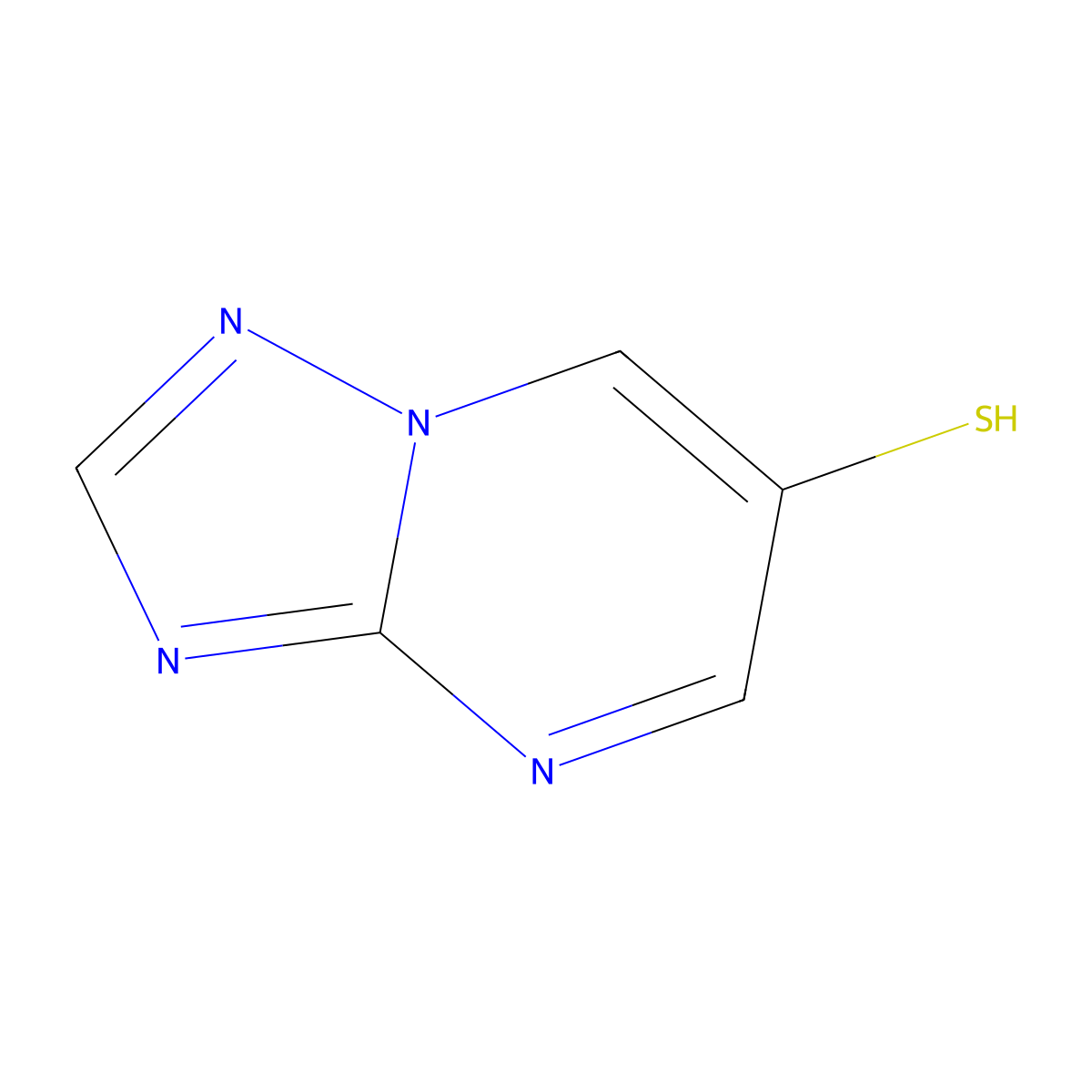 [1,2,4]Triazolo[1,5-a]pyrimidine-6-thiol molecular structure, CAS 2387199-04-2