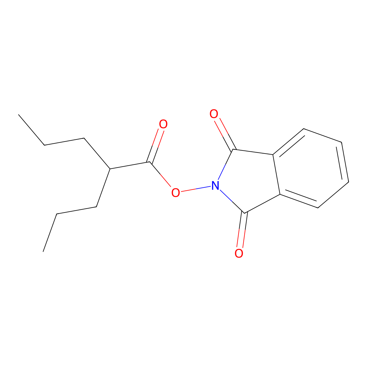 1,3-Dioxoisoindolin-2-yl 2-propylpentanoate molecular structure, CAS 2387417-86-7