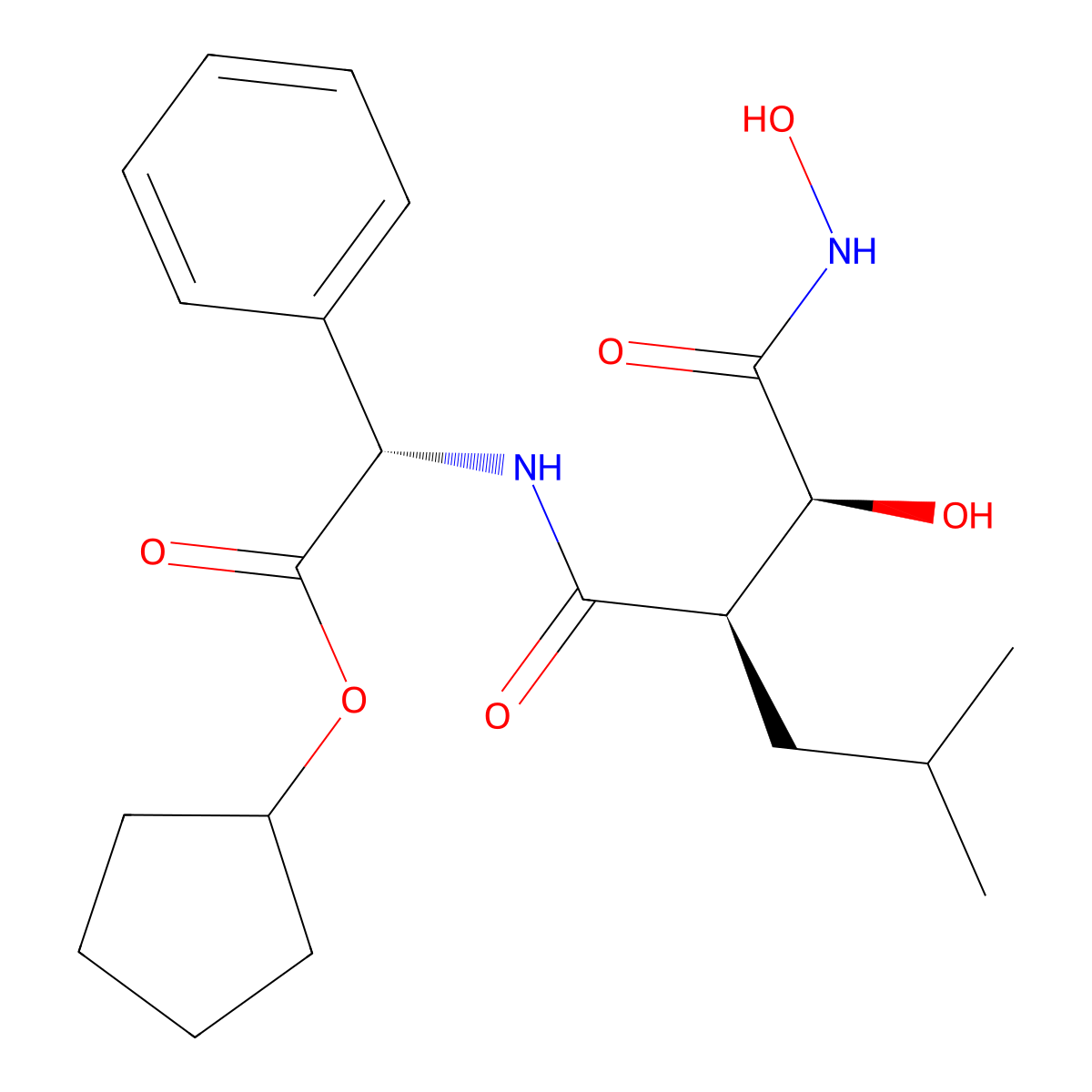 Tosedostat molecular structure, CAS 238750-77-1