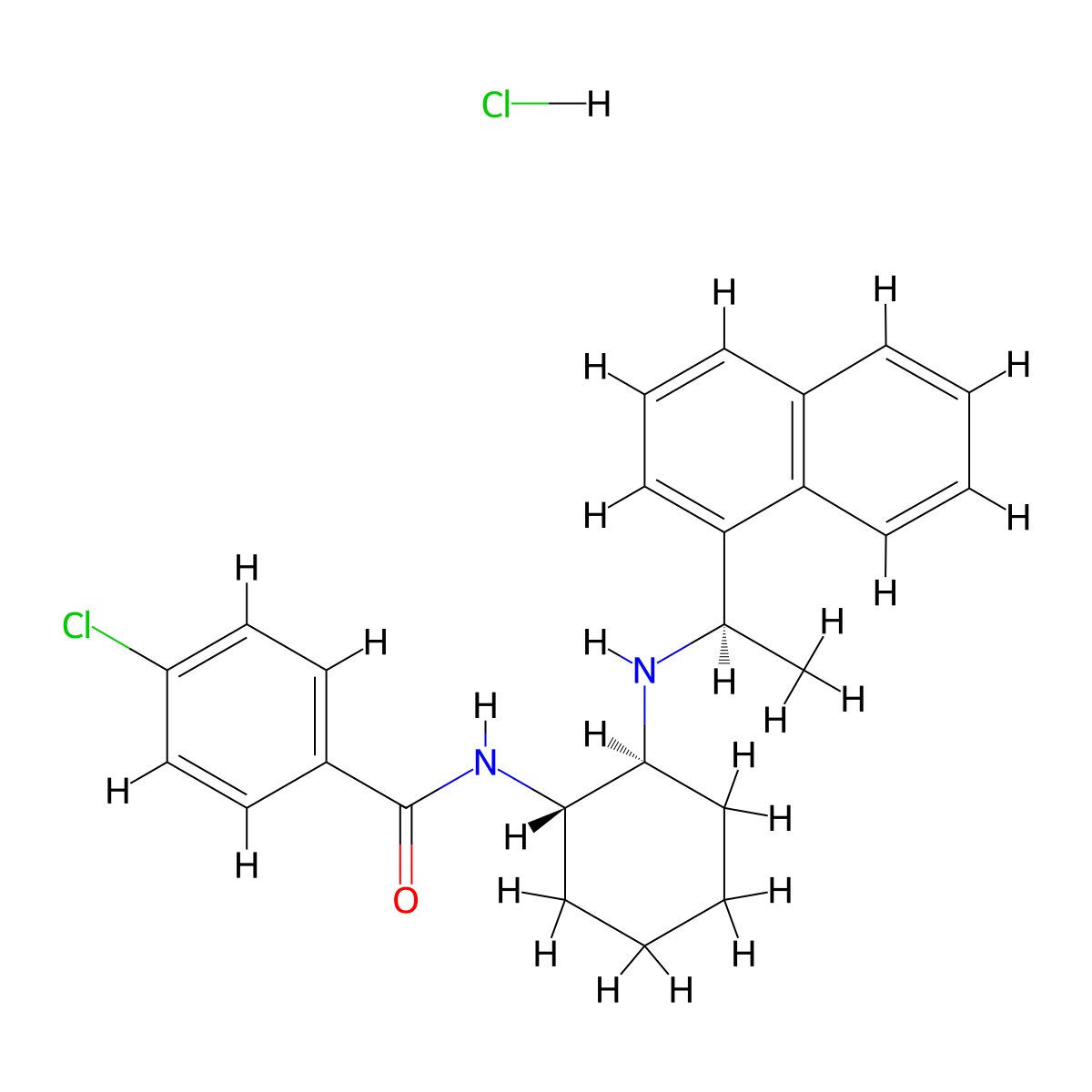 Calhex 231 hydrochloride molecular structure, CAS 2387505-78-2
