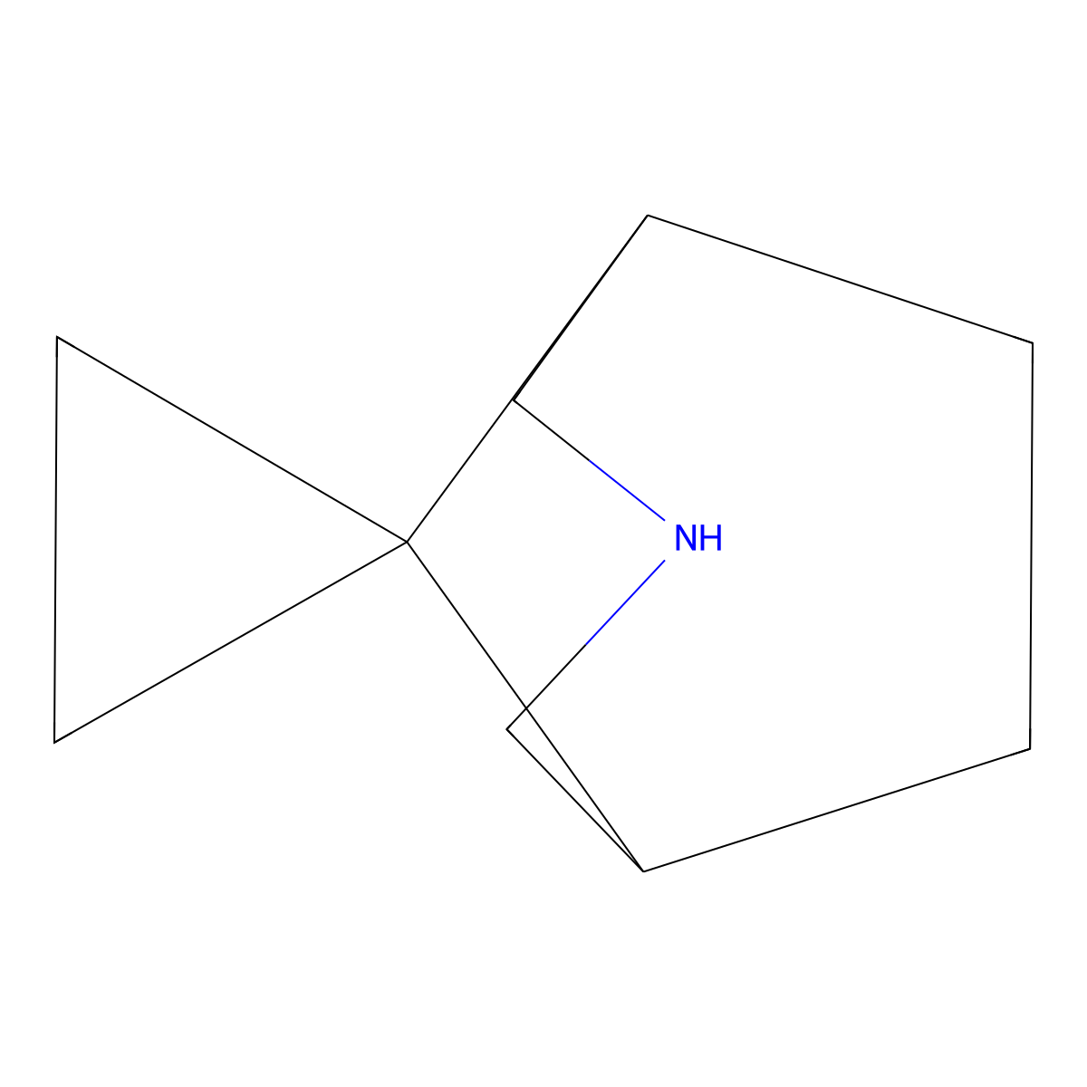 3-Azaspiro[bicyclo[3.2.1]octane-8,1'-cyclopropane] molecular structure, CAS 2387533-30-2