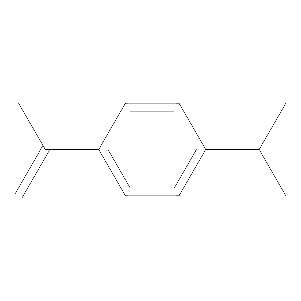 p-Isopropyl-alpha-methylstyrene molecular structure, CAS 2388-14-9