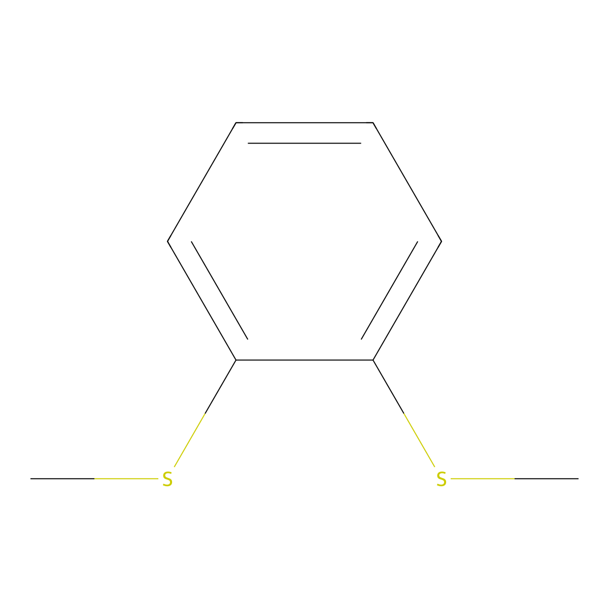 1,2-Bis(methylsulfanyl)benzene molecular structure, CAS 2388-68-3