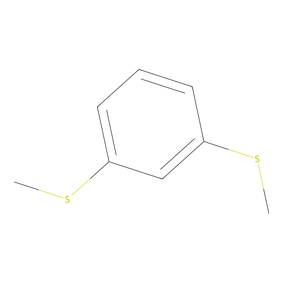 Benzene, 1,3-bis(methylthio)- molecular structure, CAS 2388-69-4
