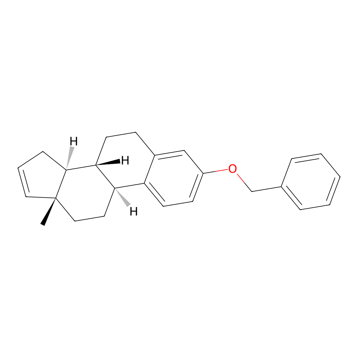 3-O-Benzyl Estratetraenol molecular structure, CAS 23880-57-1