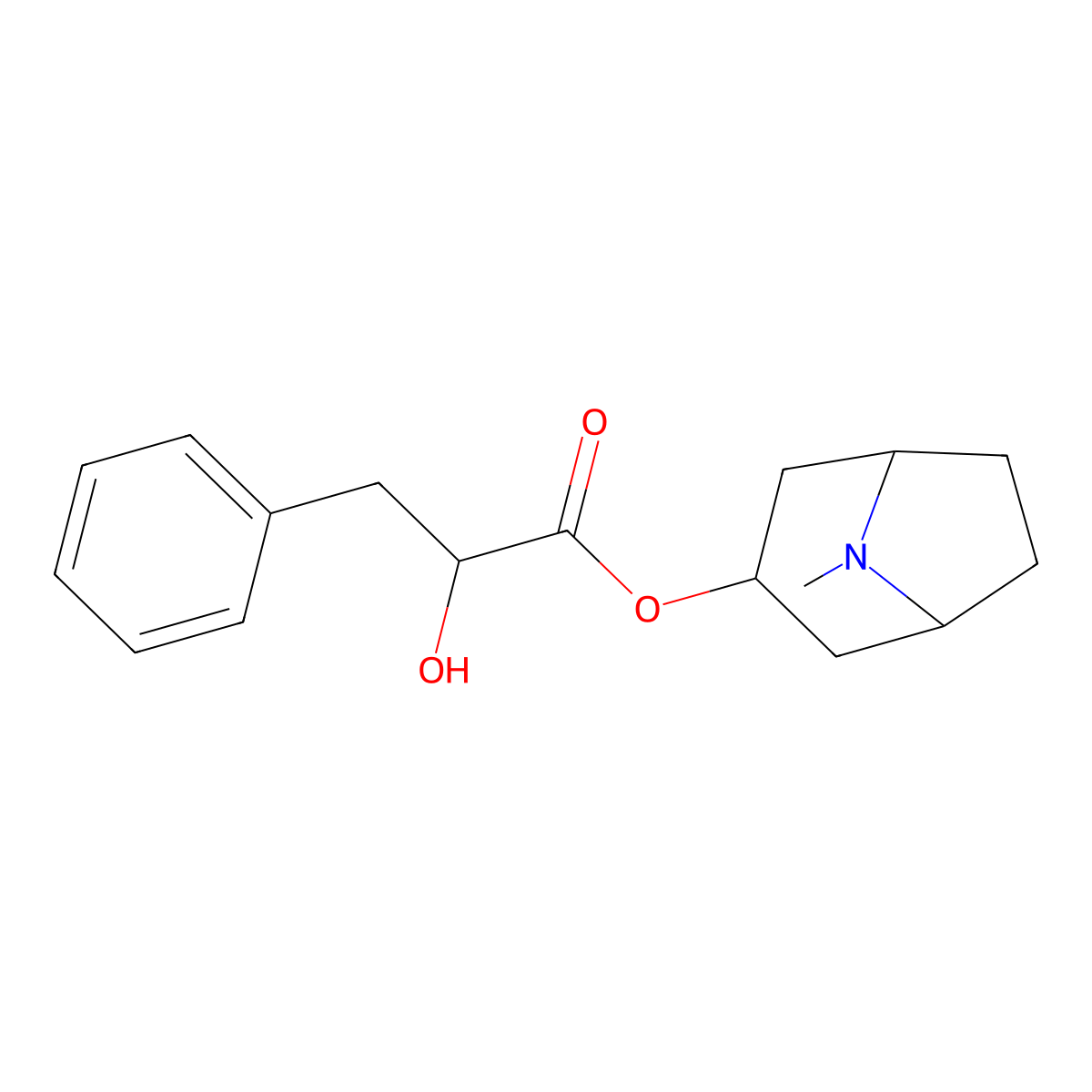 Littorine molecular structure, CAS 23887-36-7