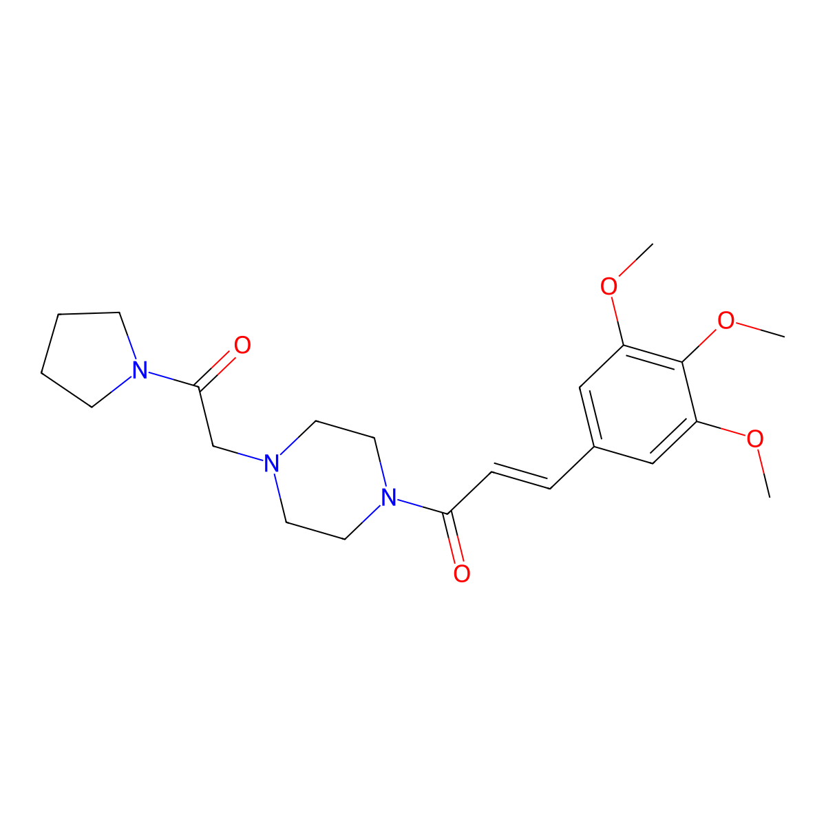 Cinepazide molecular structure, CAS 23887-46-9