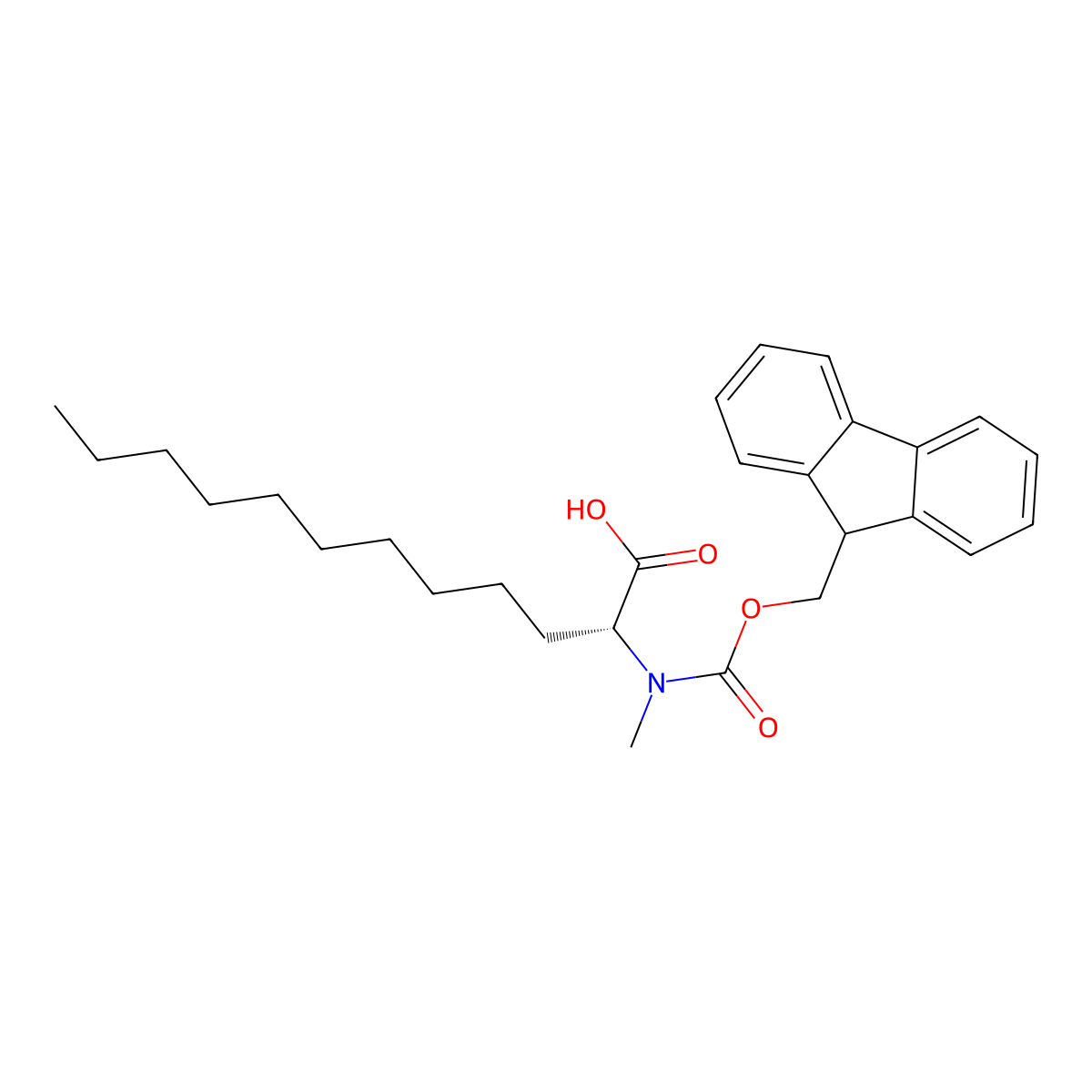 Fmoc-D-MeAdod(2)-OH molecular structure, CAS 2389078-21-9