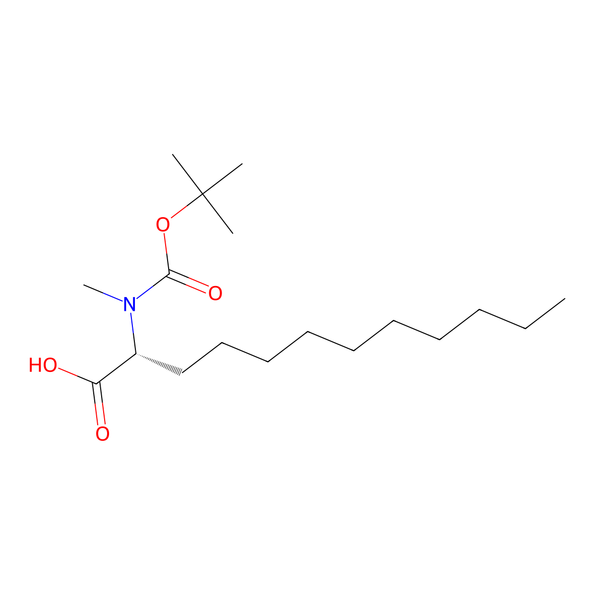 Boc-D-MeAdod(2)-OH molecular structure, CAS 2389078-69-5