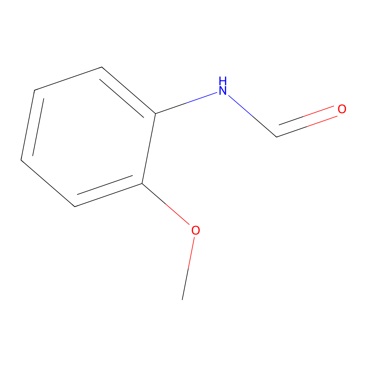 2-Methoxyformanilide molecular structure, CAS 23896-88-0