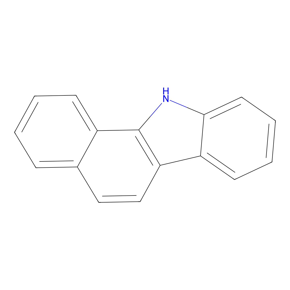 Benzo[a]carbazole molecular structure, CAS 239-01-0