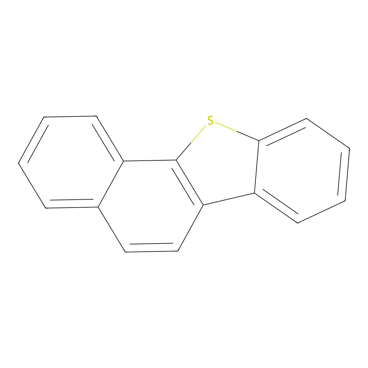 Benzo(b)naphtho(2,1-d)thiophene molecular structure, CAS 239-35-0