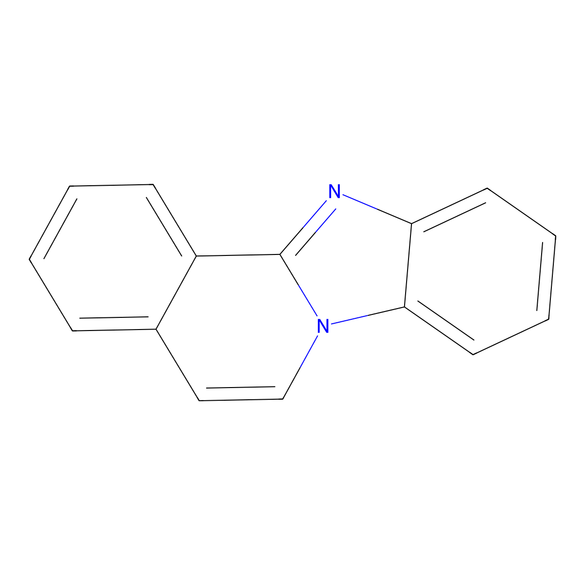 Benzimidazo(2,1-a)isoquinoline molecular structure, CAS 239-44-1
