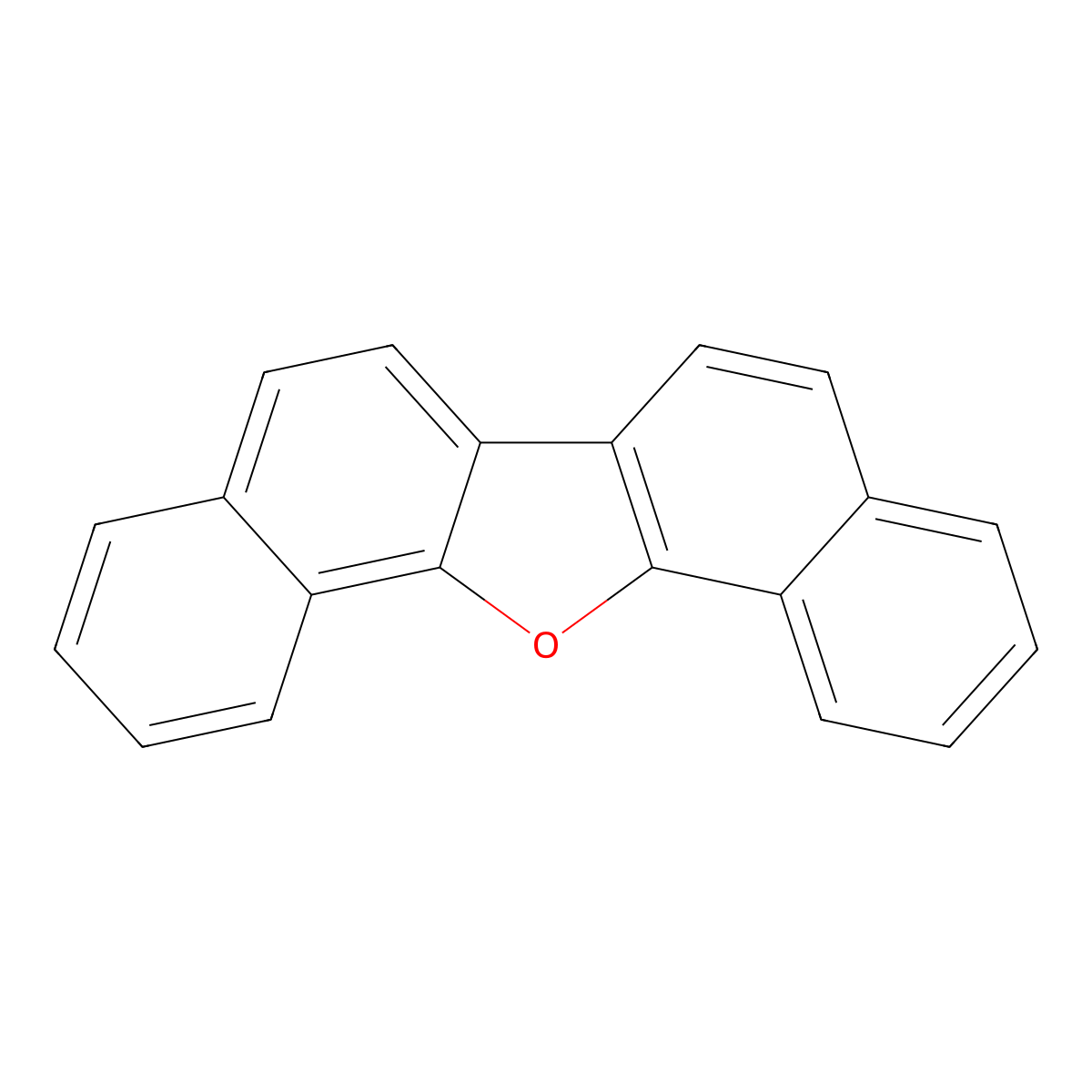 Dinaphtho[1,2-b:2',1'-d]furan molecular structure, CAS 239-69-0