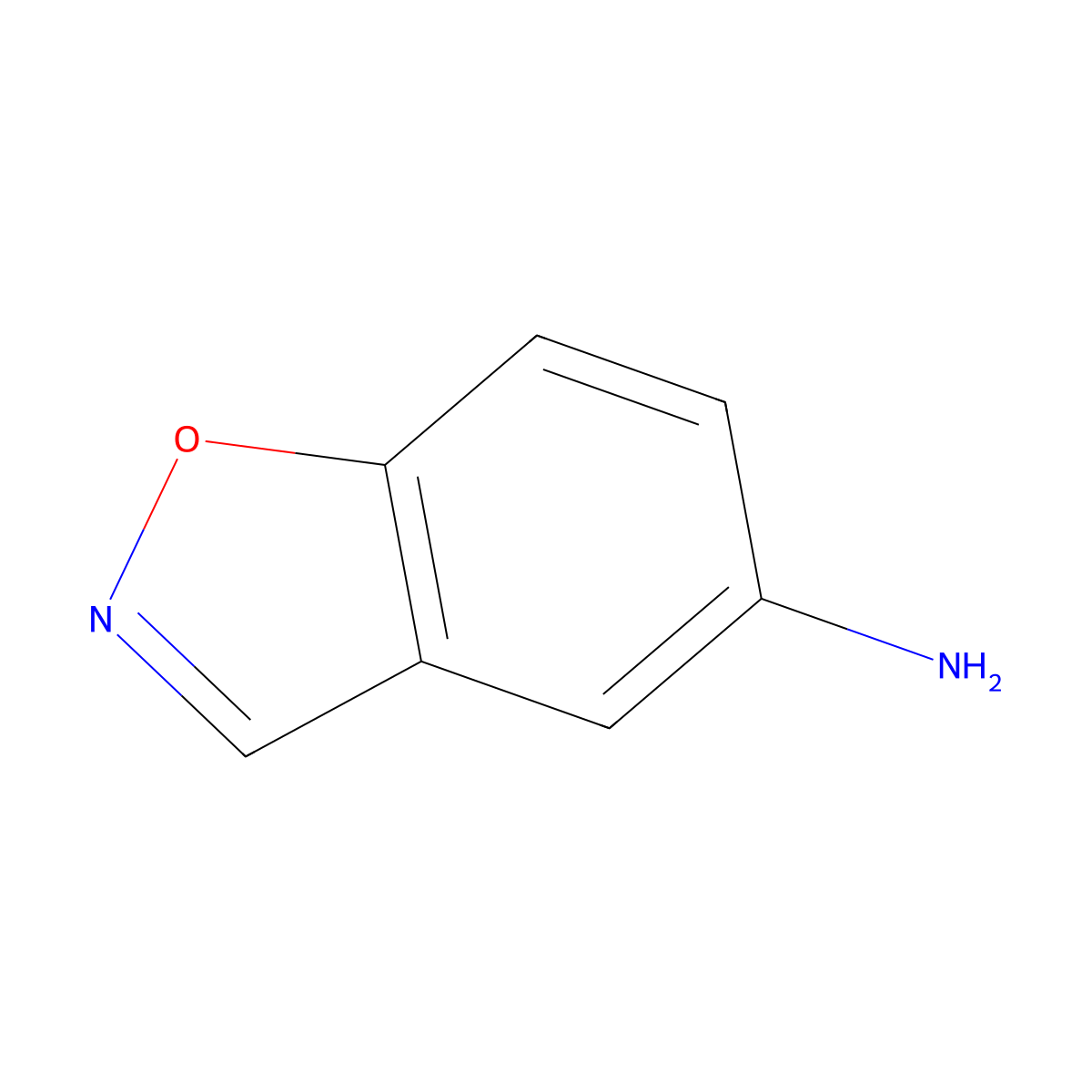 1,2-Benzoxazol-5-amine molecular structure, CAS 239097-74-6