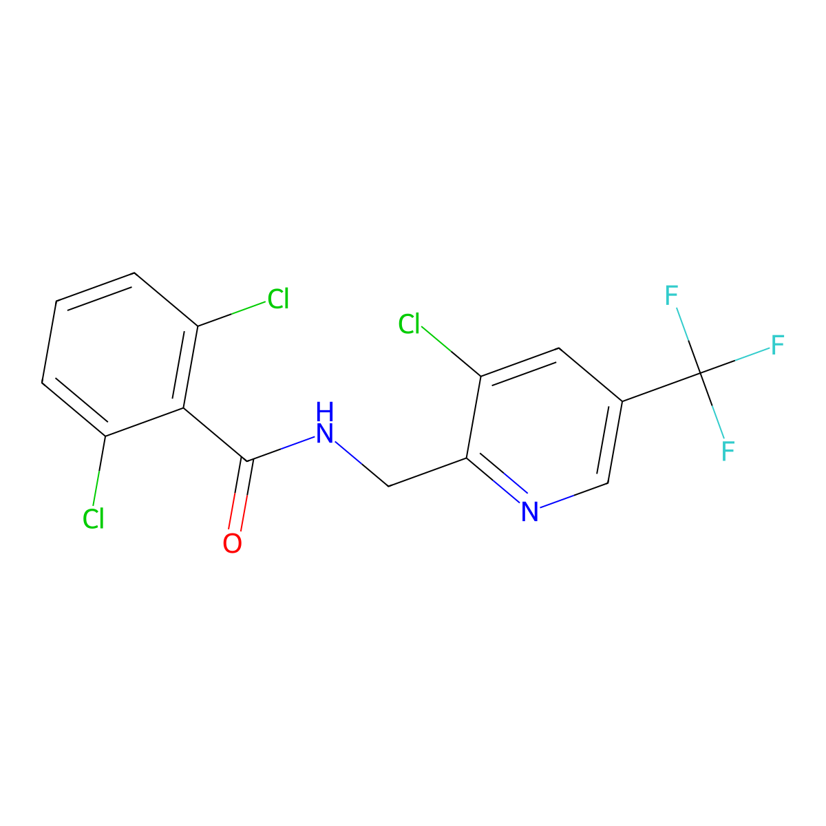 Fluopicolide molecular structure, CAS 239110-15-7