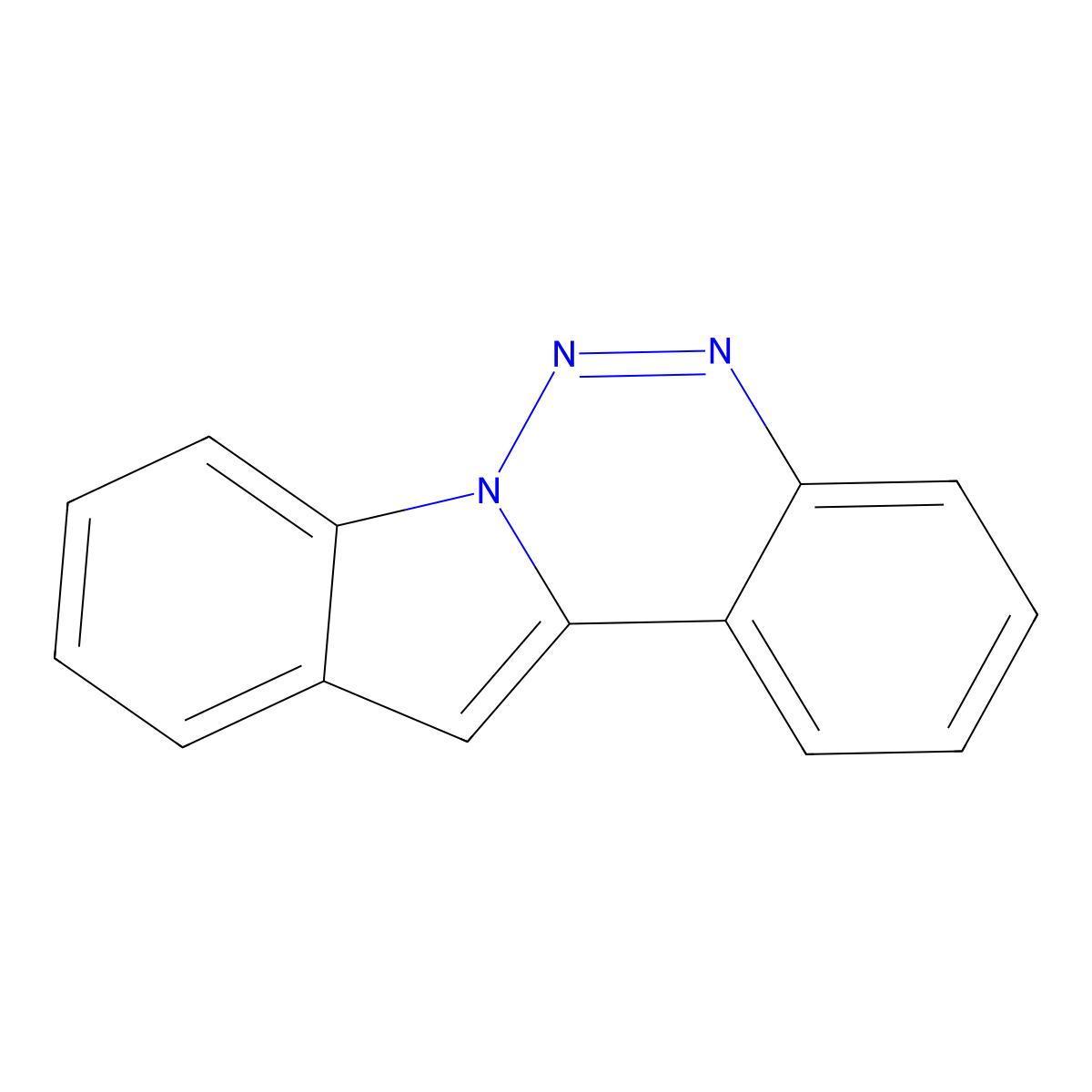 Benzo[4,5][1,2,3]triazino[1,6-a]indole molecular structure, CAS 239132-74-2
