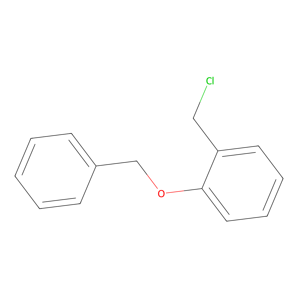 1-(Benzyloxy)-2-(chloromethyl)benzene molecular structure, CAS 23915-08-4