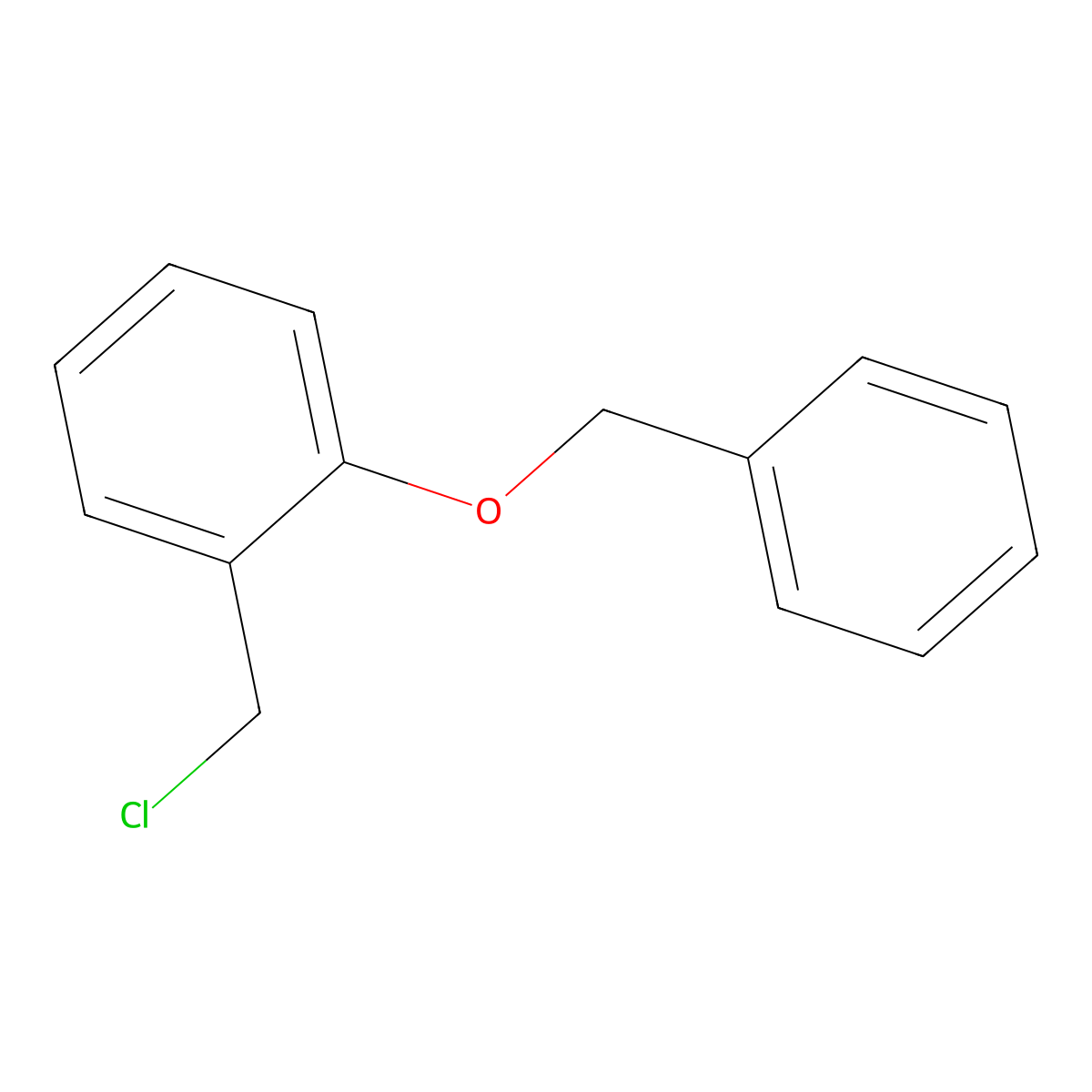 1-(Benzyloxy)-2-(chloromethyl)benzene molecular structure, CAS 23915-08-4