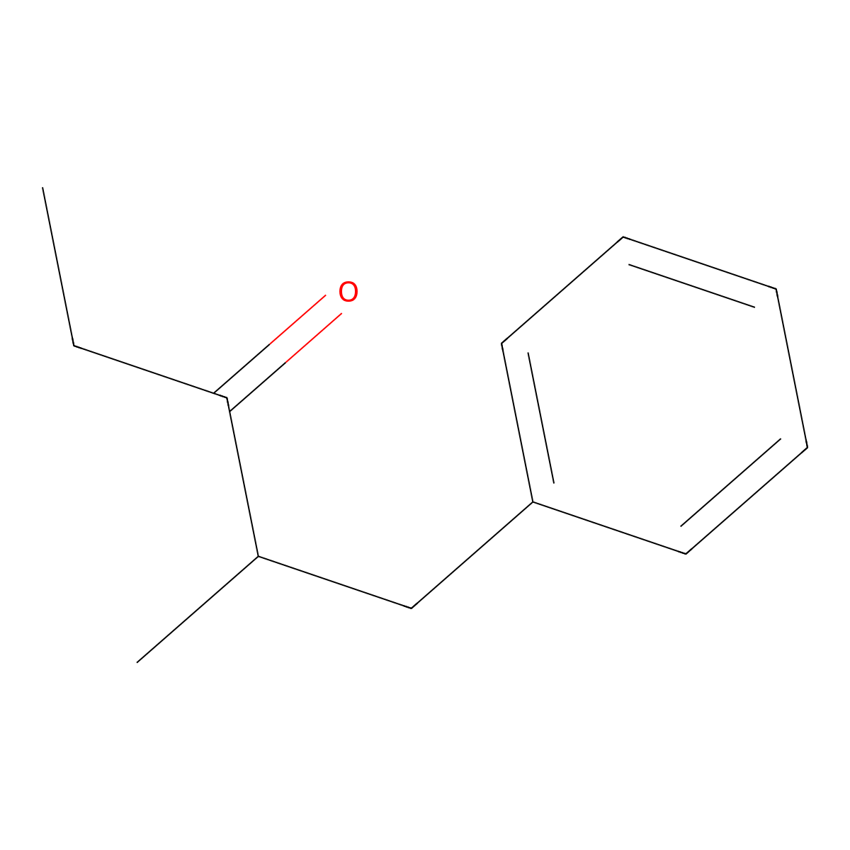 2-Methyl-1-phenylpentan-3-one molecular structure, CAS 23936-95-0
