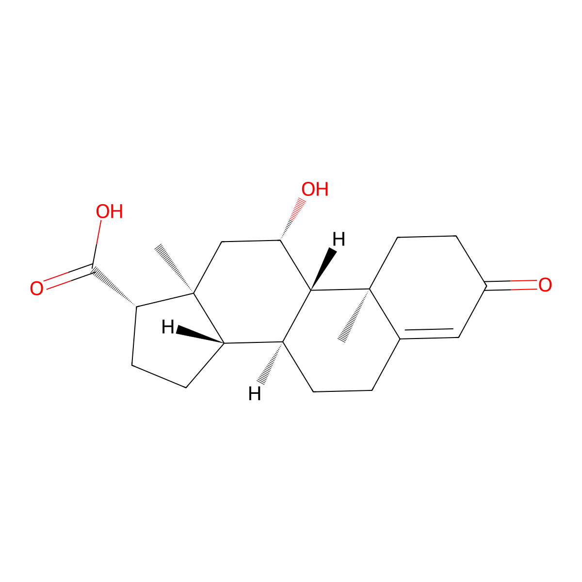 17-Deoxy Cortienic Acid molecular structure, CAS 2394-25-4