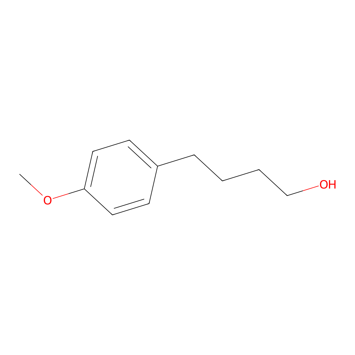 4-(4-Methoxyphenyl)butan-1-ol molecular structure, CAS 239474-80-7
