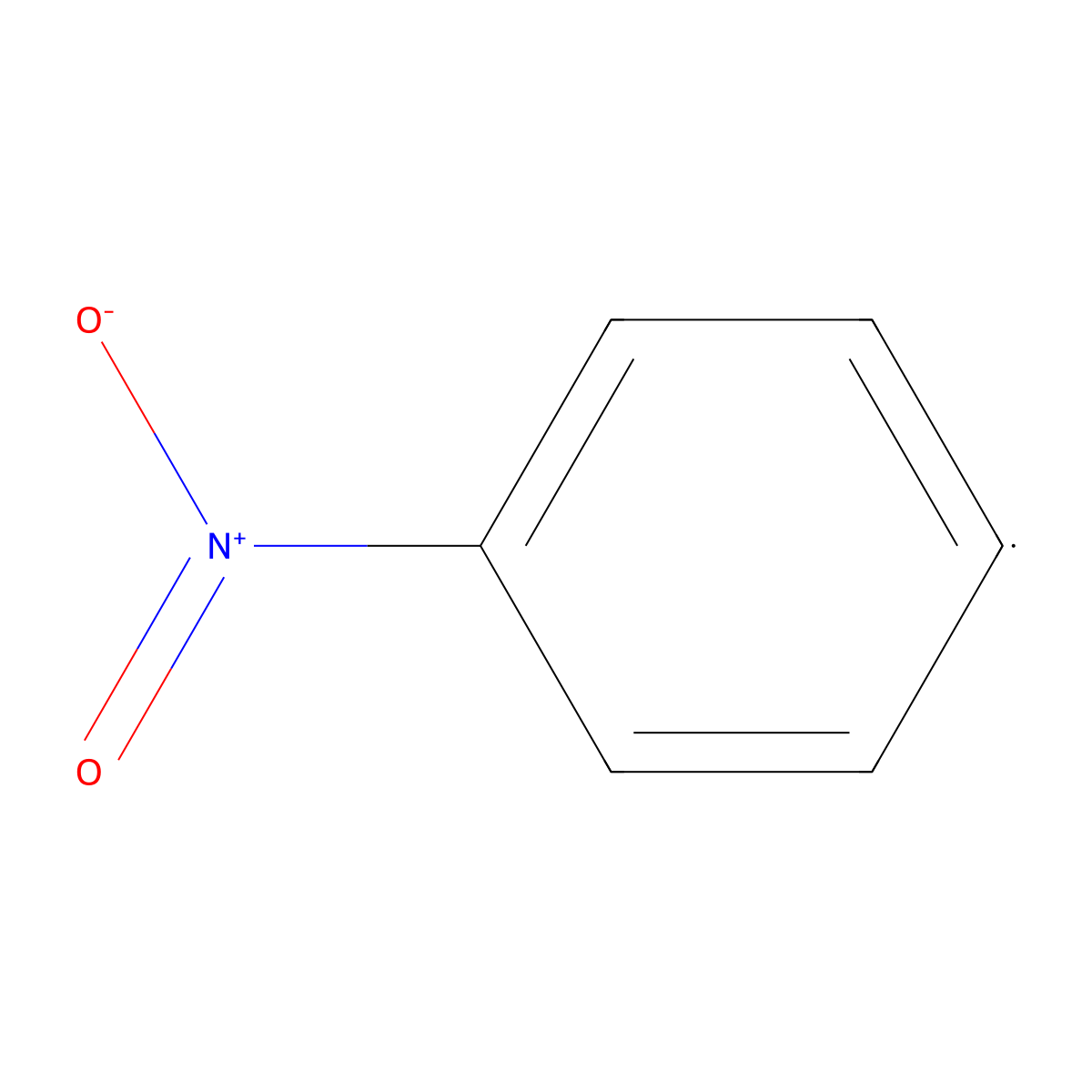 4-Nitrophenyl molecular structure, CAS 2395-99-5
