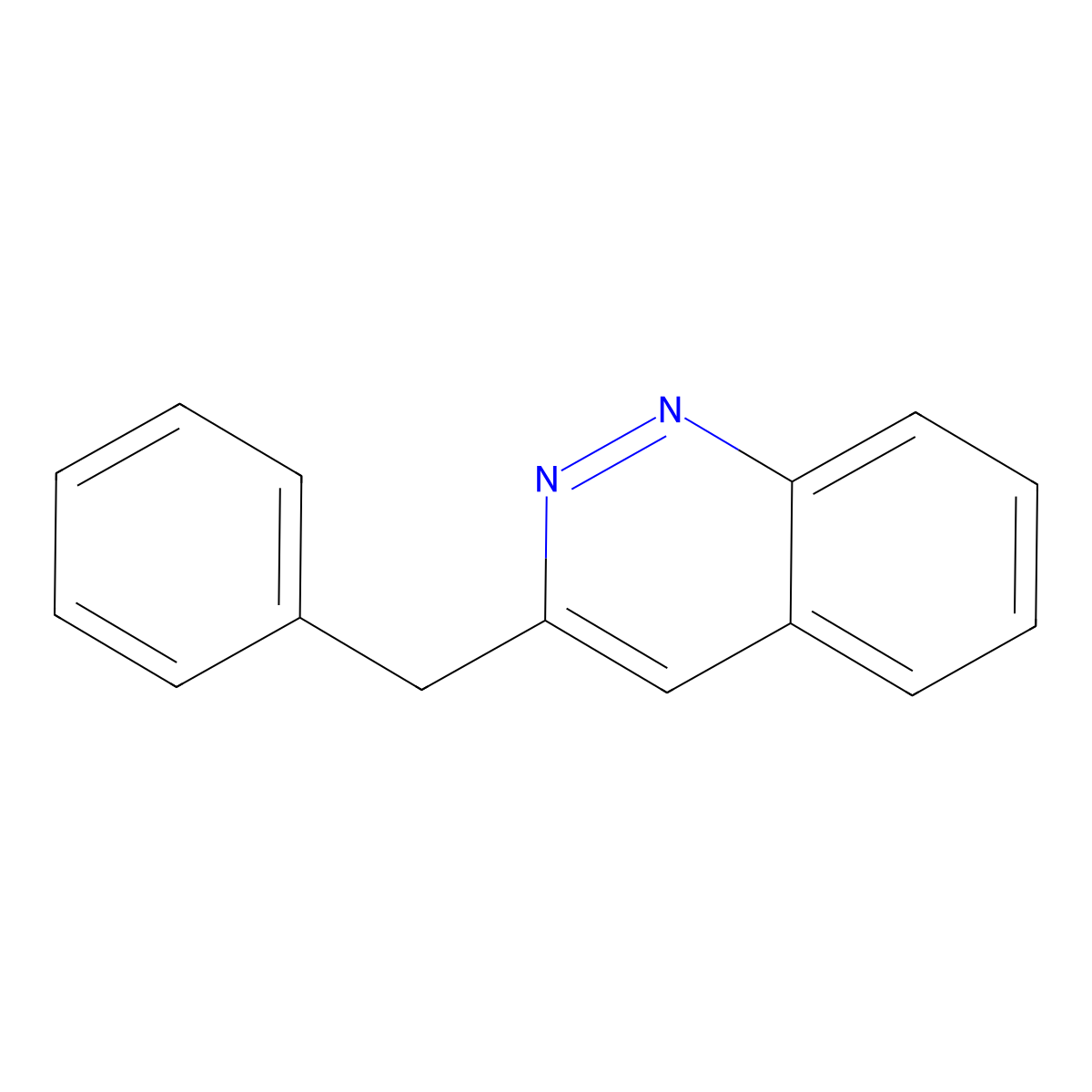 3-Benzylcinnoline molecular structure, CAS 23952-16-1