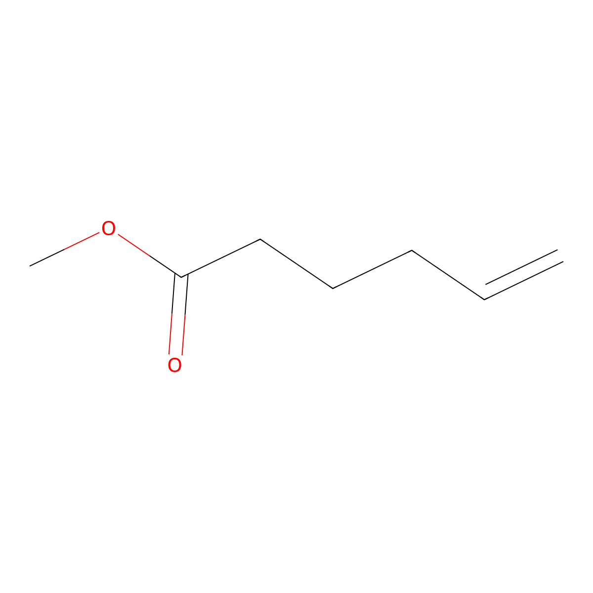 Methyl 5-Hexenoate molecular structure, CAS 2396-80-7