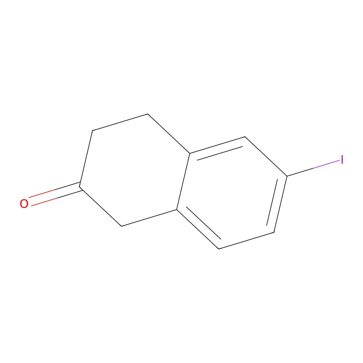 6-Iodo-2-Tetralone molecular structure, CAS 239783-48-3