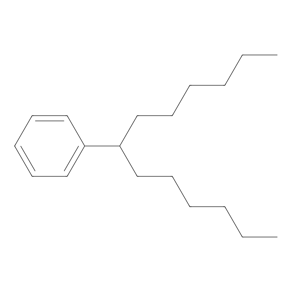 7-Phenyltridecane molecular structure, CAS 2400-01-3