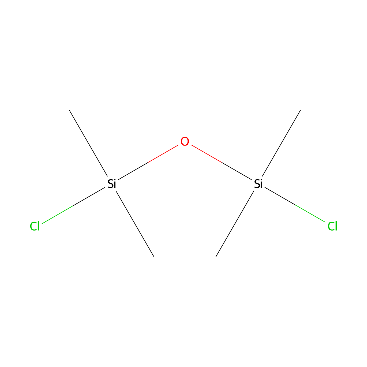Disiloxane, 1,3-dichloro-1,1,3,3-tetramethyl- molecular structure, CAS 2401-73-2