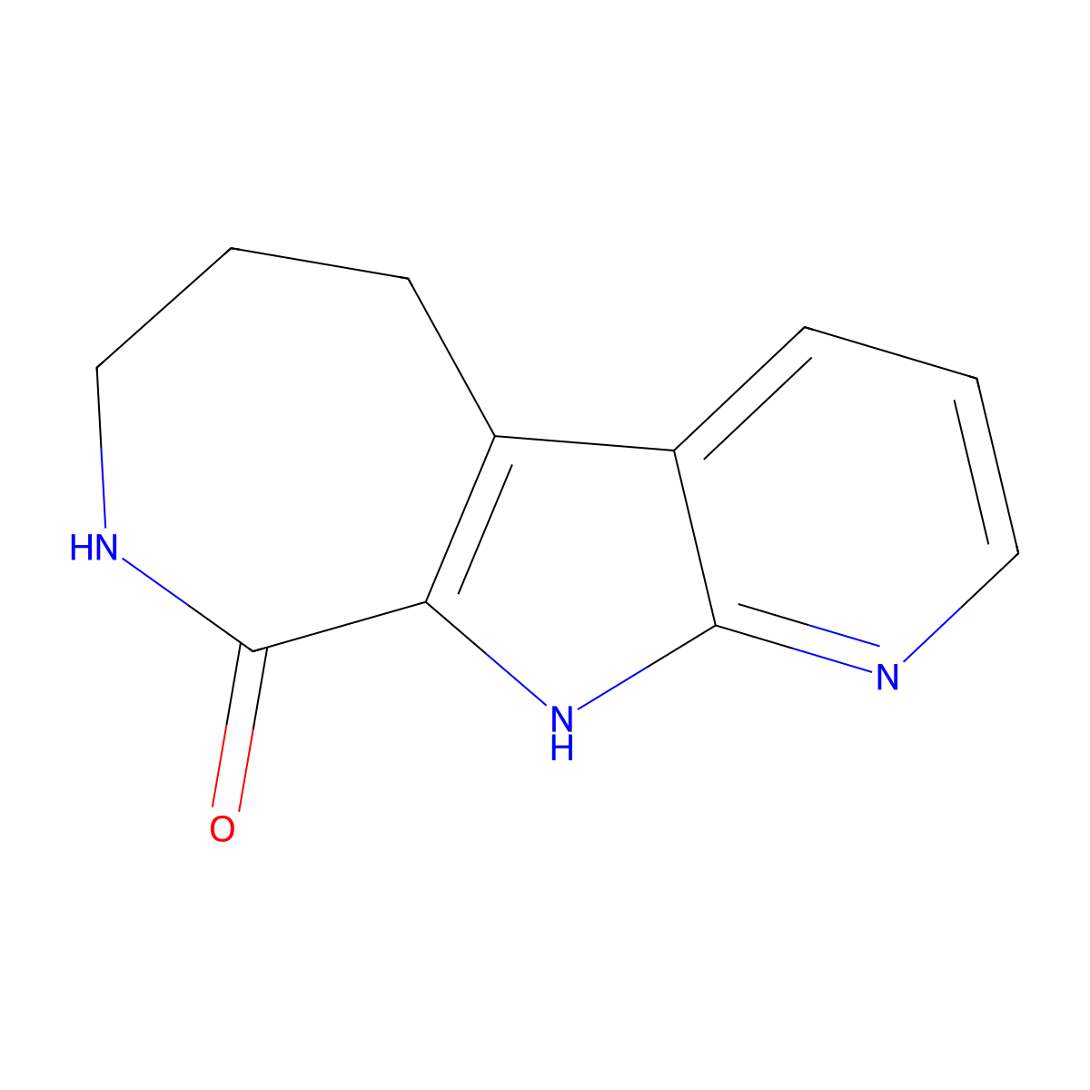 6,8,11-Triazatricyclo[7.5.0.0,2,7]tetradeca-1(9),2,4,6-tetraen-10-one molecular structure, CAS 24011-13-0