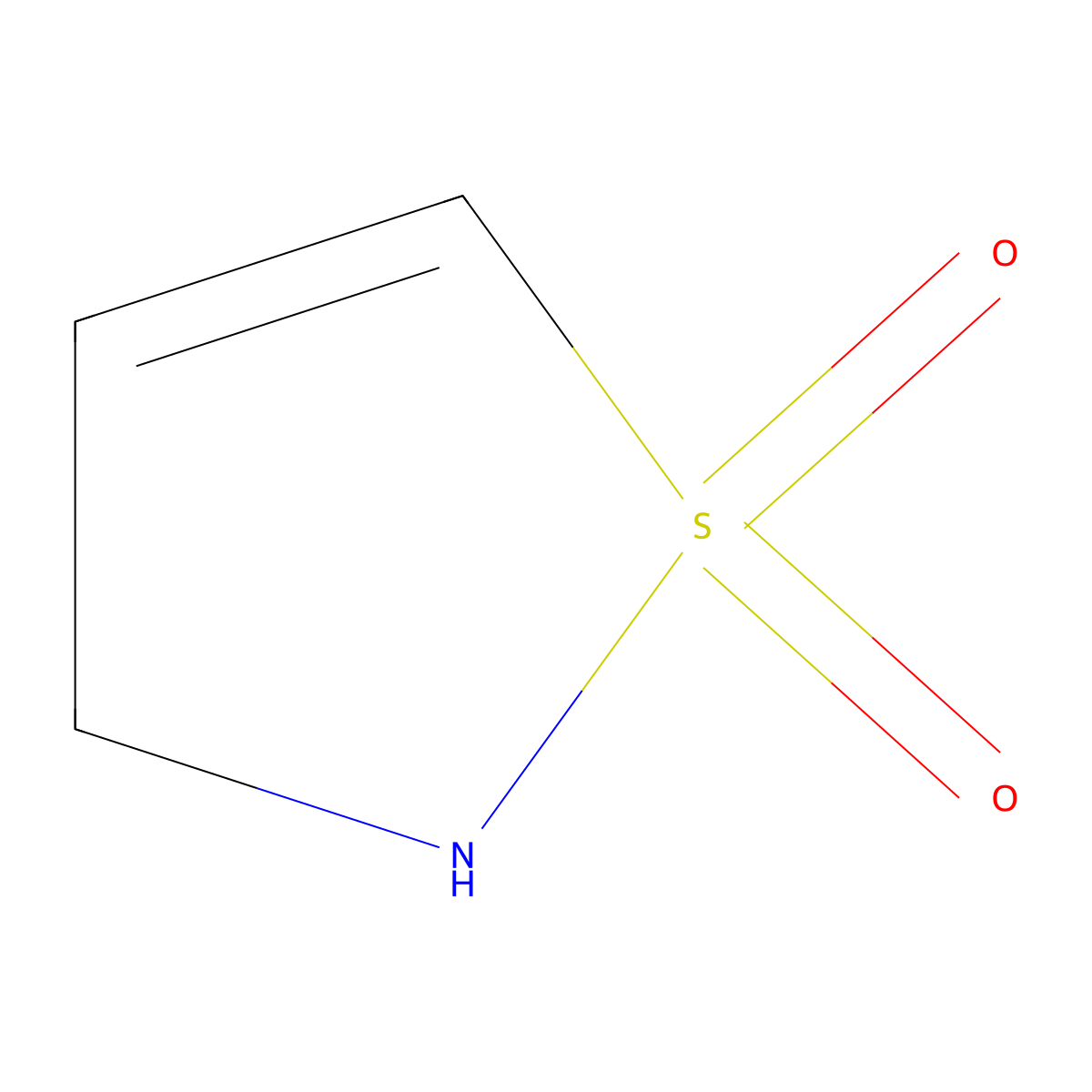 2,3-Dihydro-1lambda6,2-thiazole-1,1-dione molecular structure, CAS 240115-50-8