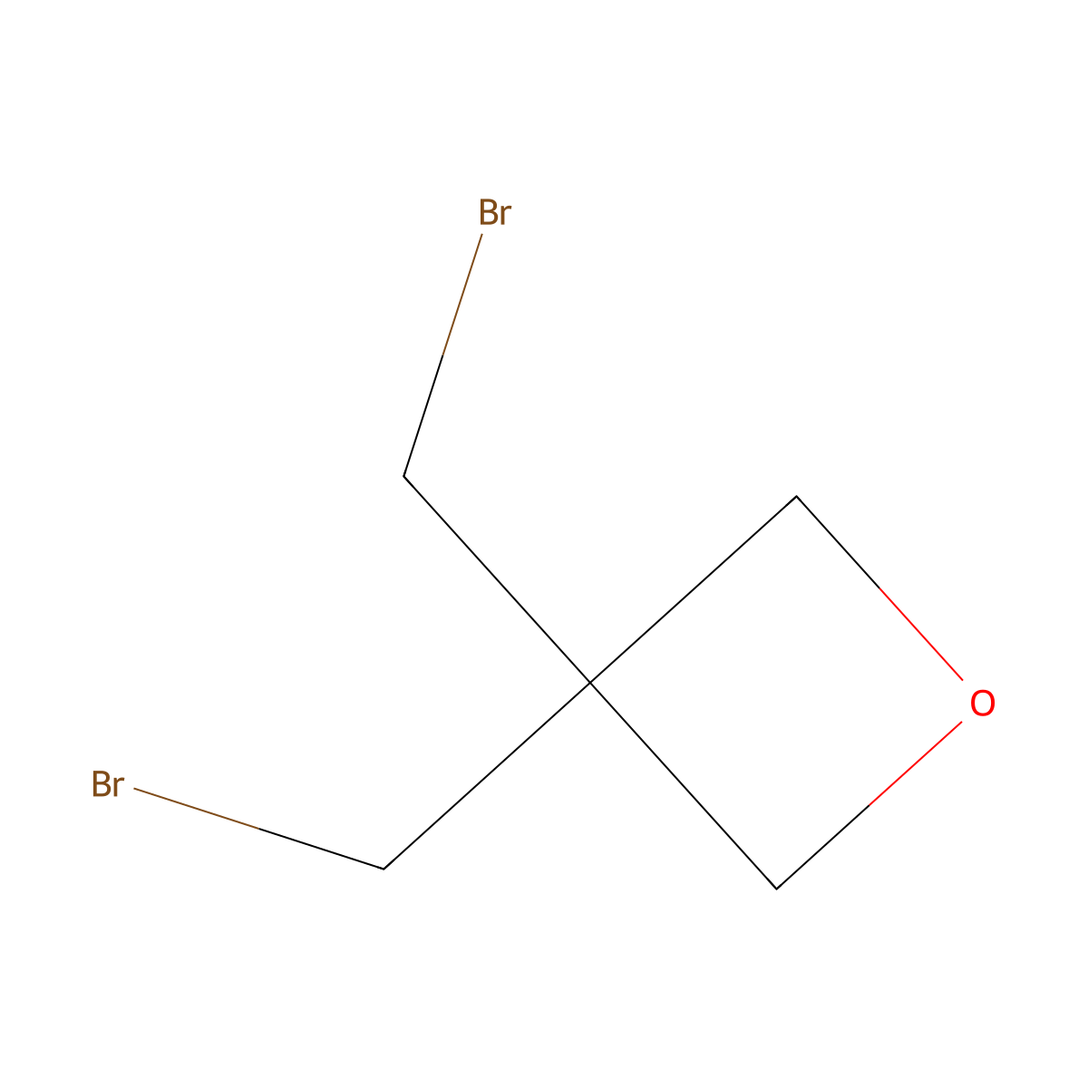 Oxetane, 3,3-bis(bromomethyl)- molecular structure, CAS 2402-83-7