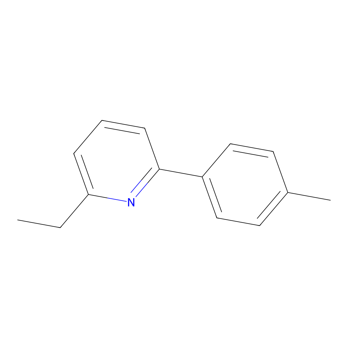 2-Ethyl-6-(4-methylphenyl)pyridine molecular structure, CAS 2402738-59-2