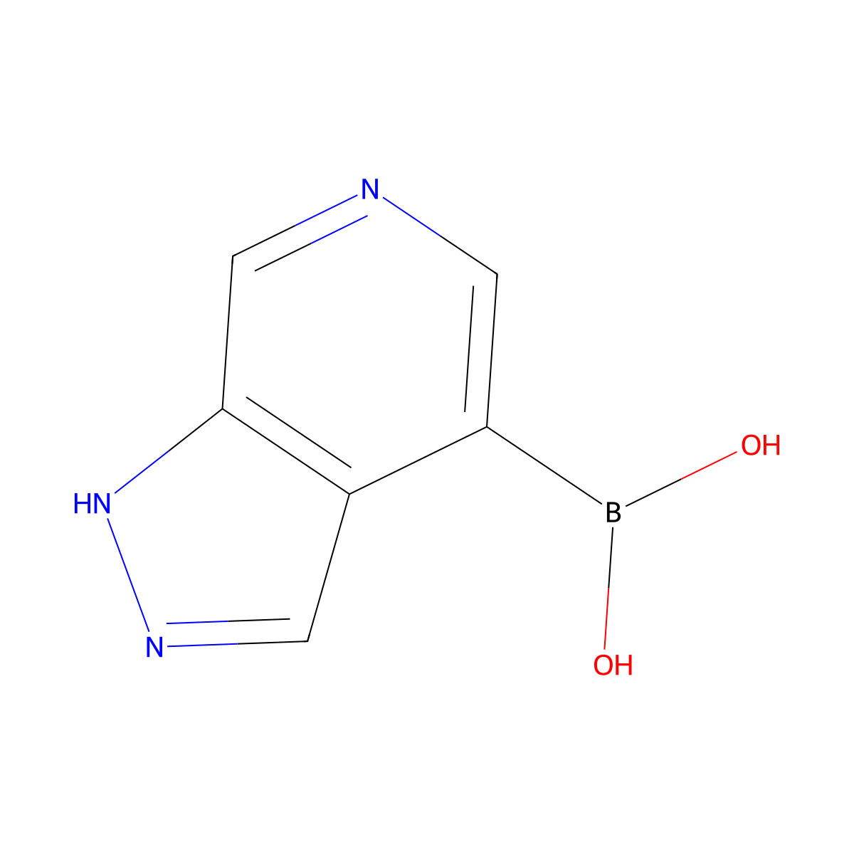 (1H-Pyrazolo[3,4-C]pyridin-4-YL)boronic acid molecular structure, CAS 2402783-59-7