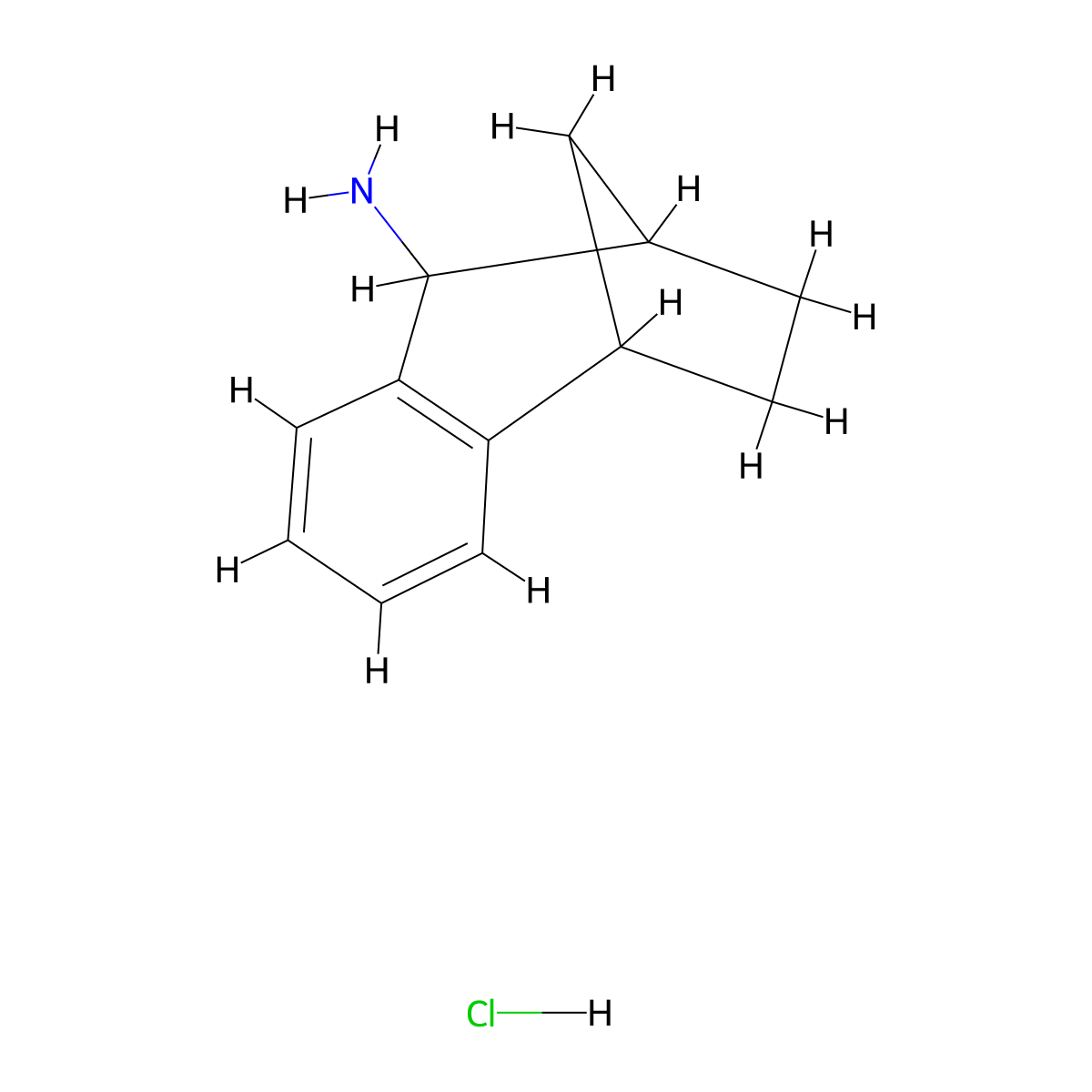 Tricyclo[7.2.1.0,2,7]dodeca-2,4,6-trien-8-amine hydrochloride molecular structure, CAS 2402831-13-2