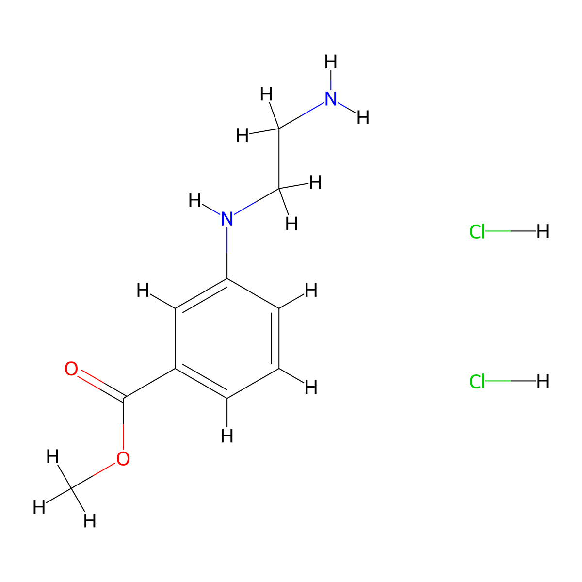 Methyl3-[(2-aminoethyl)amino]benzoatedihydrochloride molecular structure, CAS 2402838-10-0