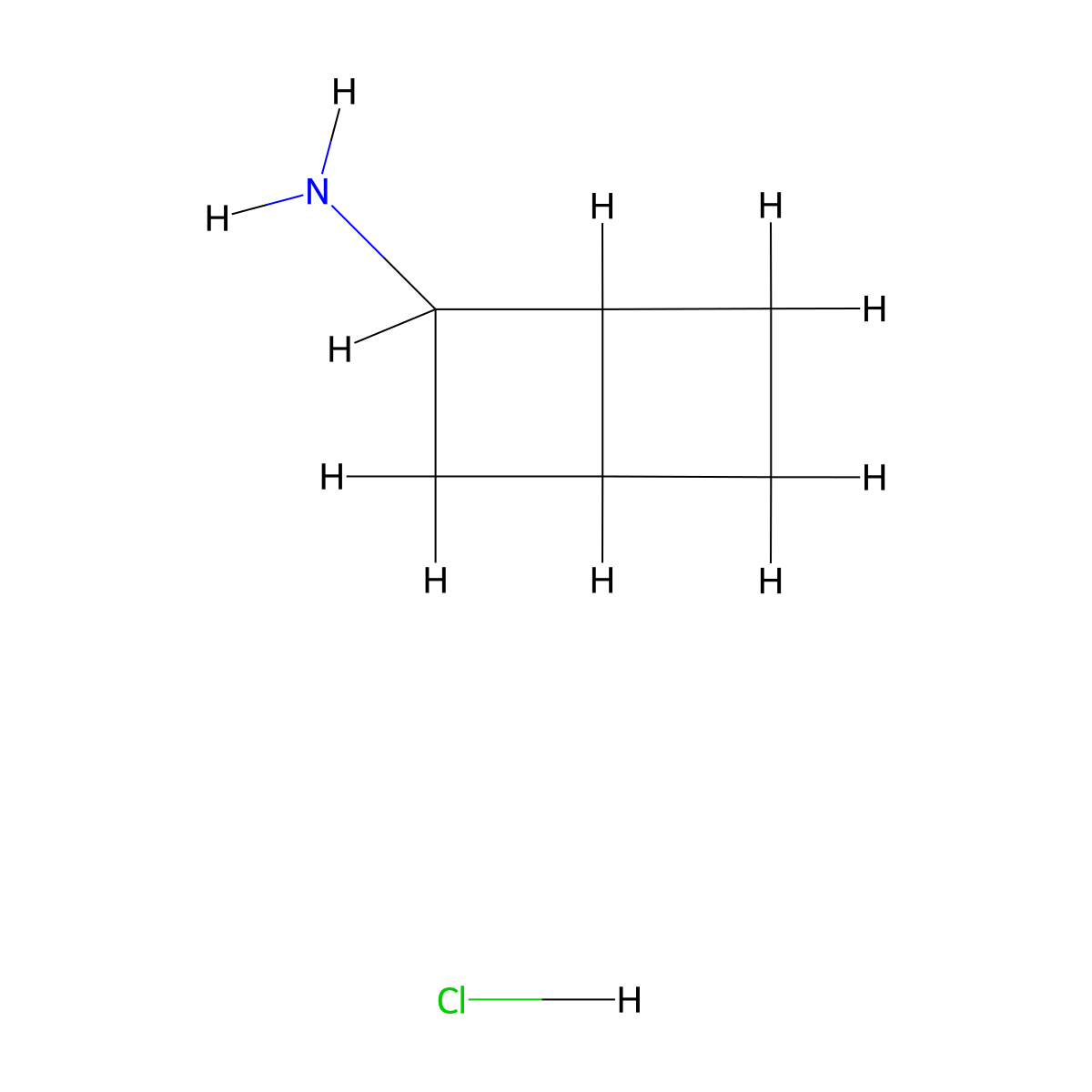 Bicyclo[2.2.0]hexan-2-amine hydrochloride molecular structure, CAS 2402839-58-9