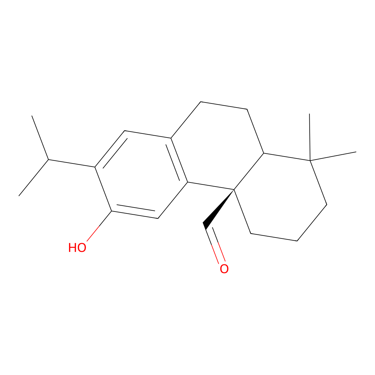 Pisiferal molecular structure, CAS 24035-37-8