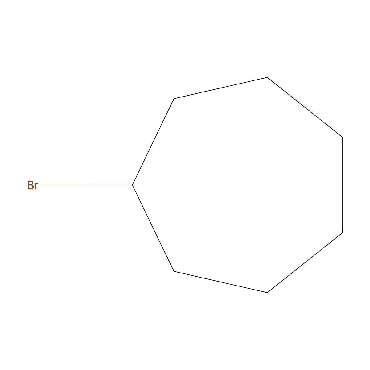 Bromocycloheptane molecular structure, CAS 2404-35-5