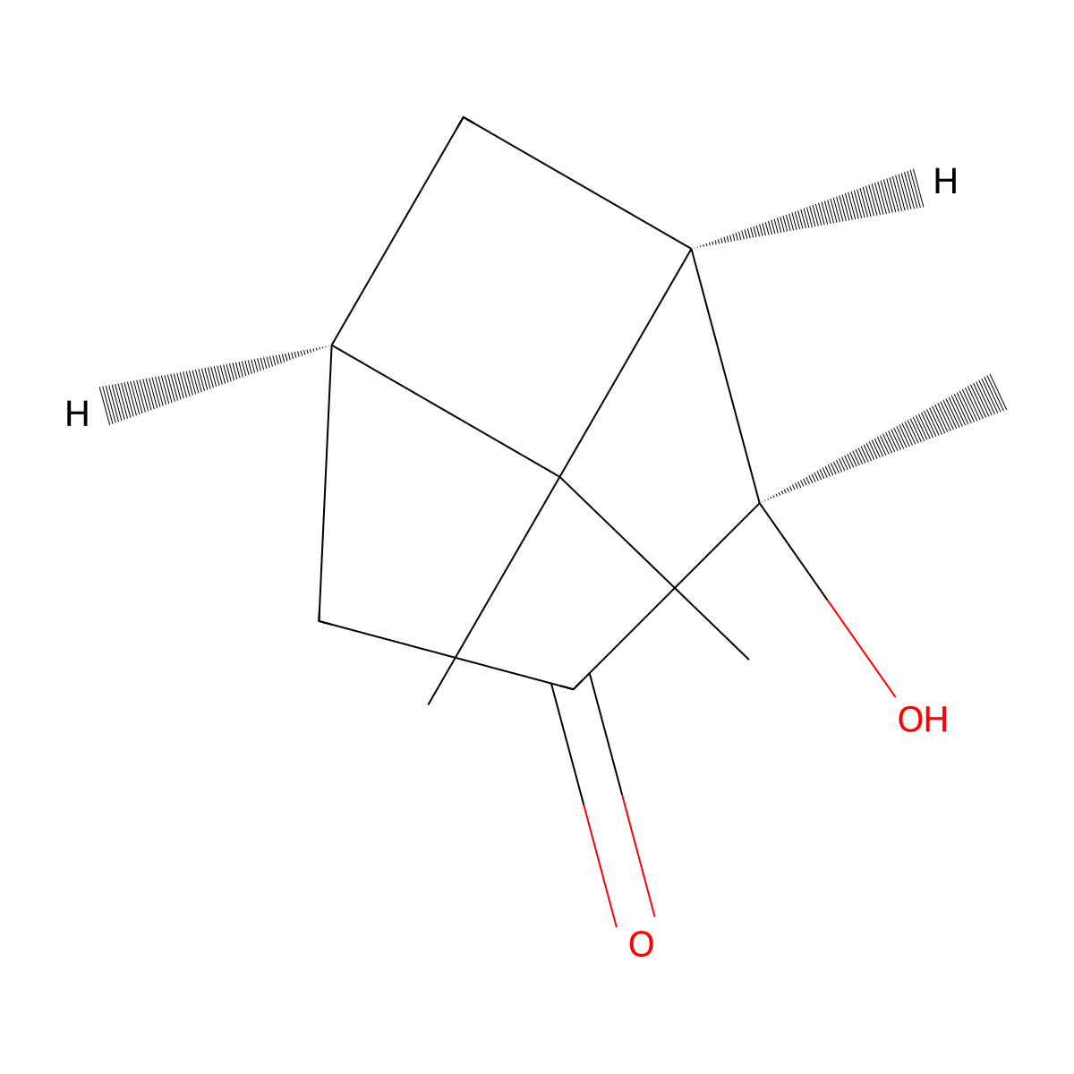 2-Hydroxypinocamphone, (1R,2R,5R)-(+)- molecular structure, CAS 24047-72-1