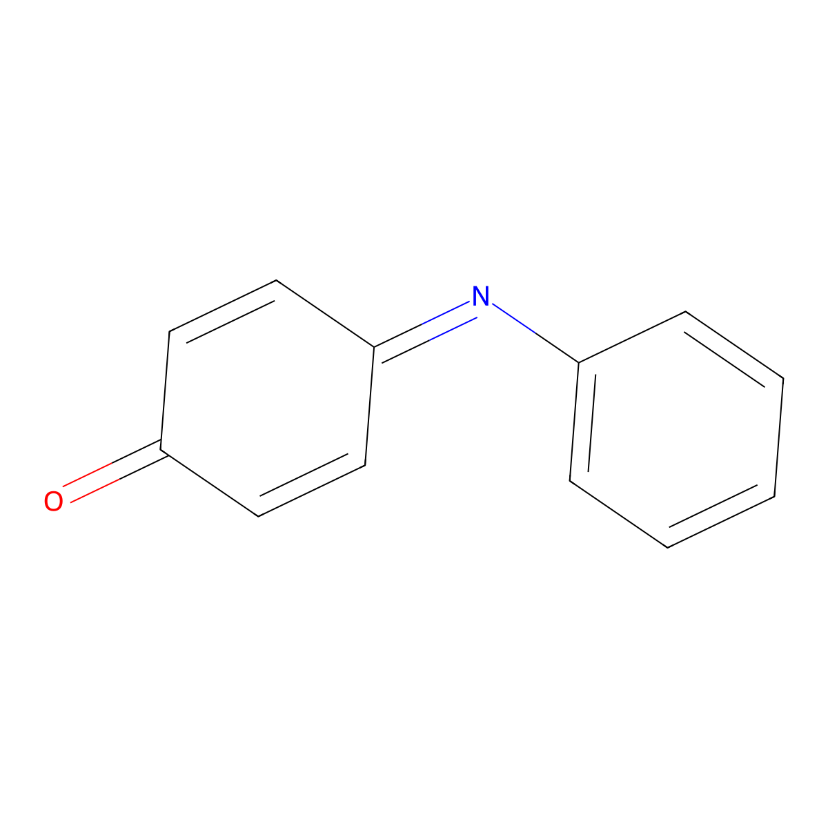 4-(Phenylimino)-2,5-cyclohexadien-1-one molecular structure, CAS 2406-04-4