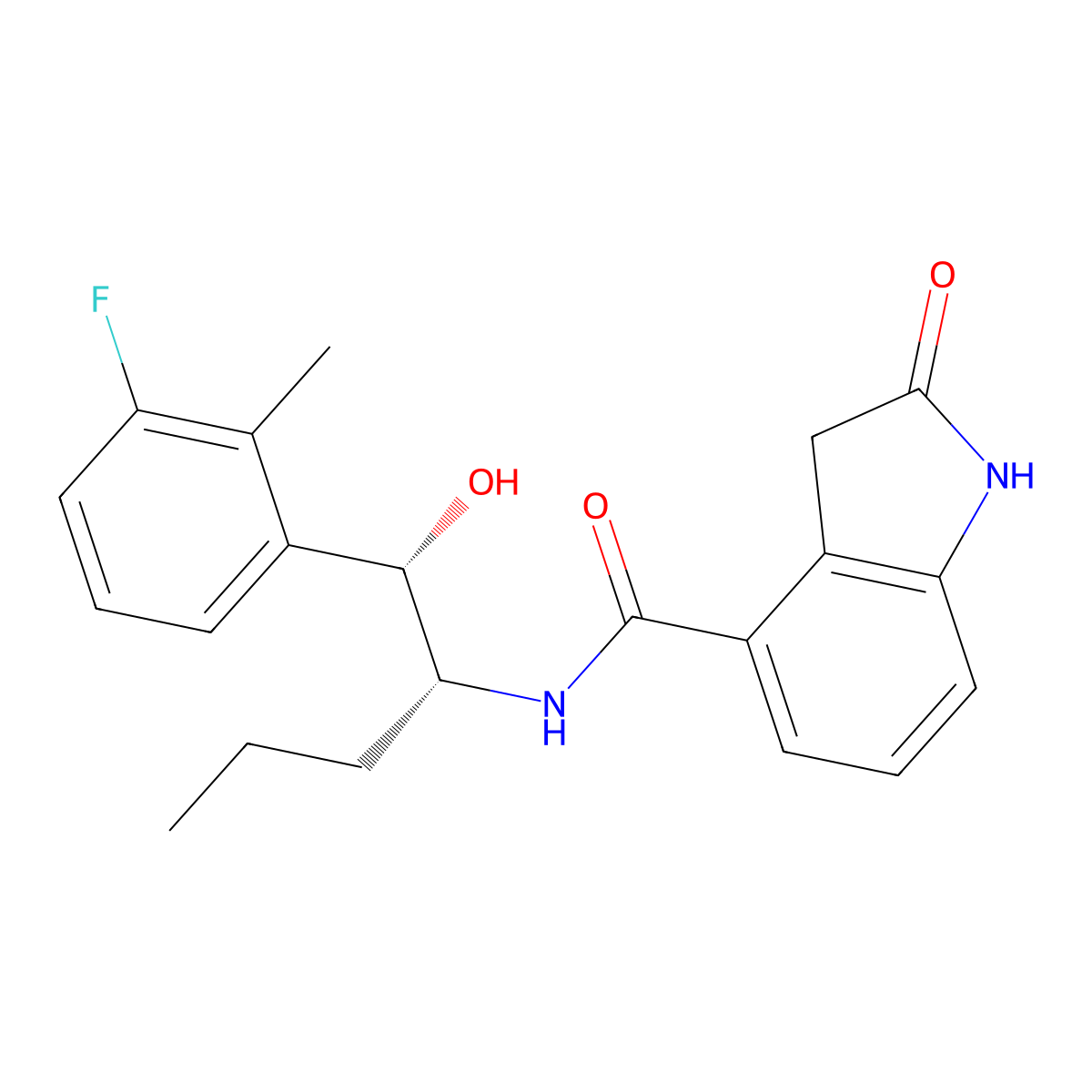 A1AT modulator 1 molecular structure, CAS 2406205-61-4