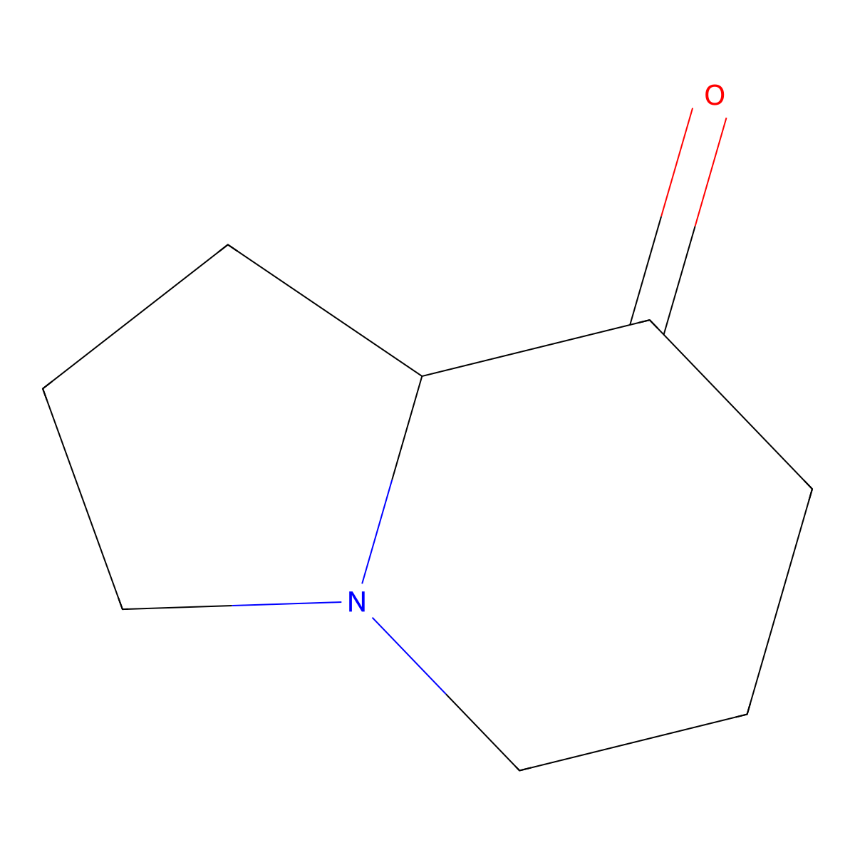 hexahydroindolizin-8(5H)-one molecular structure, CAS 2407-98-9