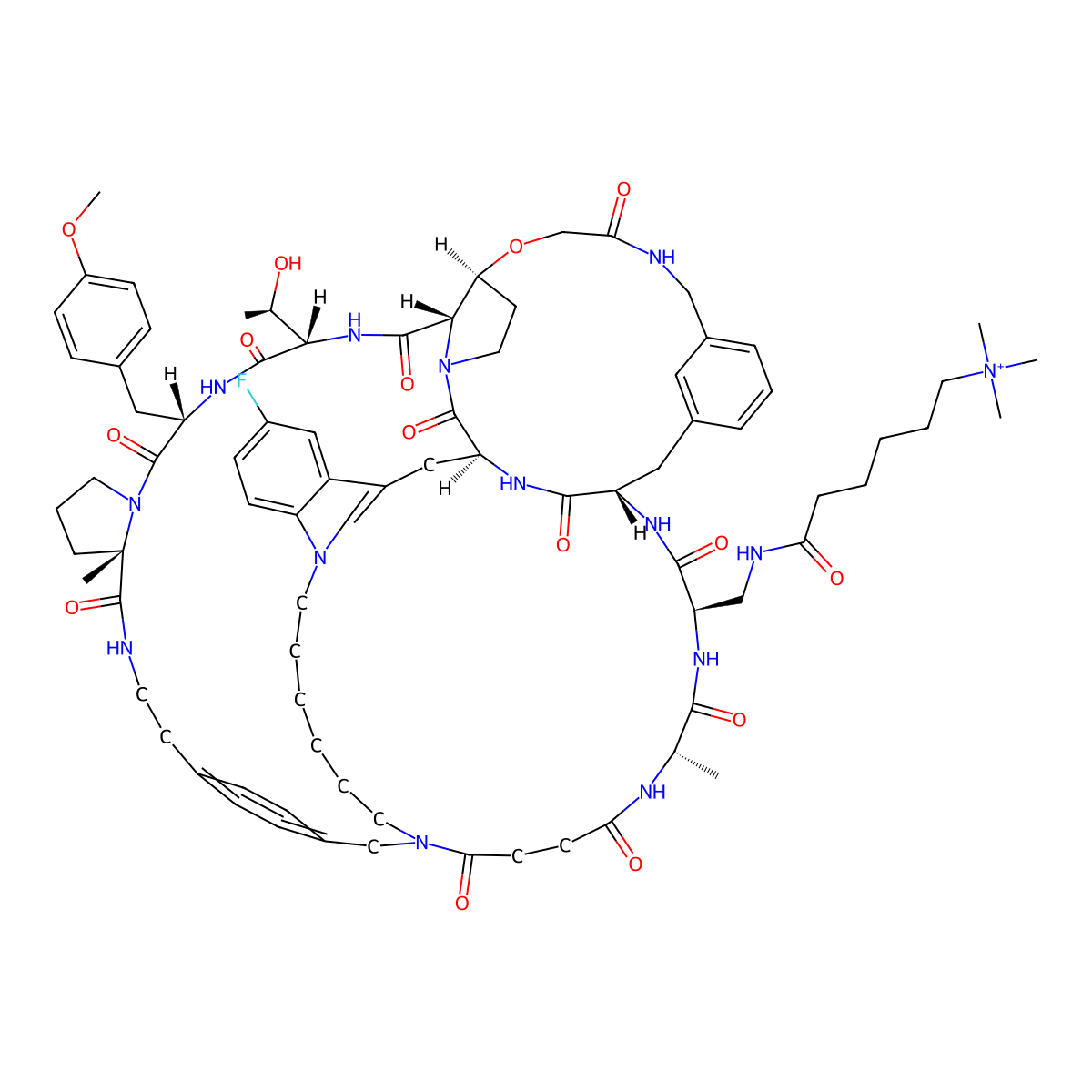 Enlicitide molecular structure, CAS 2407527-14-2