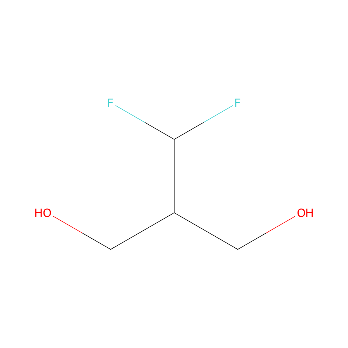 2-(Difluoromethyl)propane-1,3-diol molecular structure, CAS 2407530-01-0